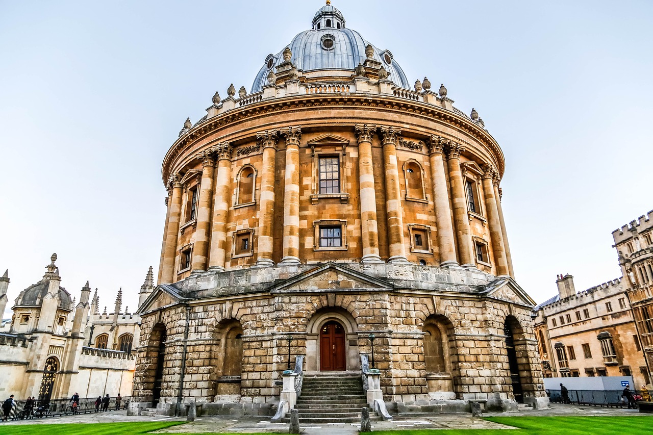 Oxford, Radcliffe Kamera, Architektūra, Radcliffe, Anglija, Fotoaparatas, Biblioteka, Orientyras, Uk, Oxfordshire