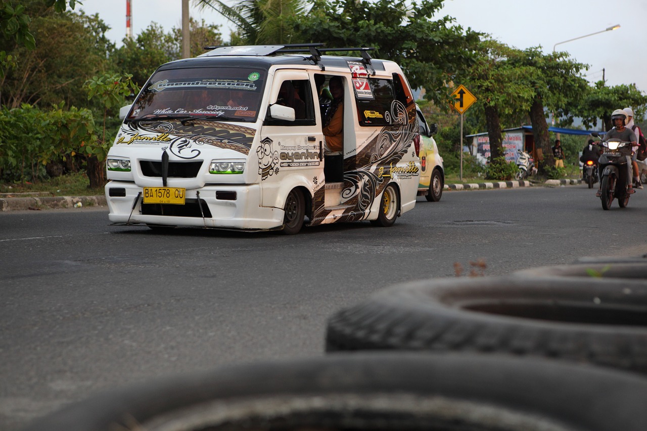 Padangas, Viešasis Transportas, Indonezija, Automobilio Modifikacija, Originalas, Nemokamos Nuotraukos,  Nemokama Licenzija