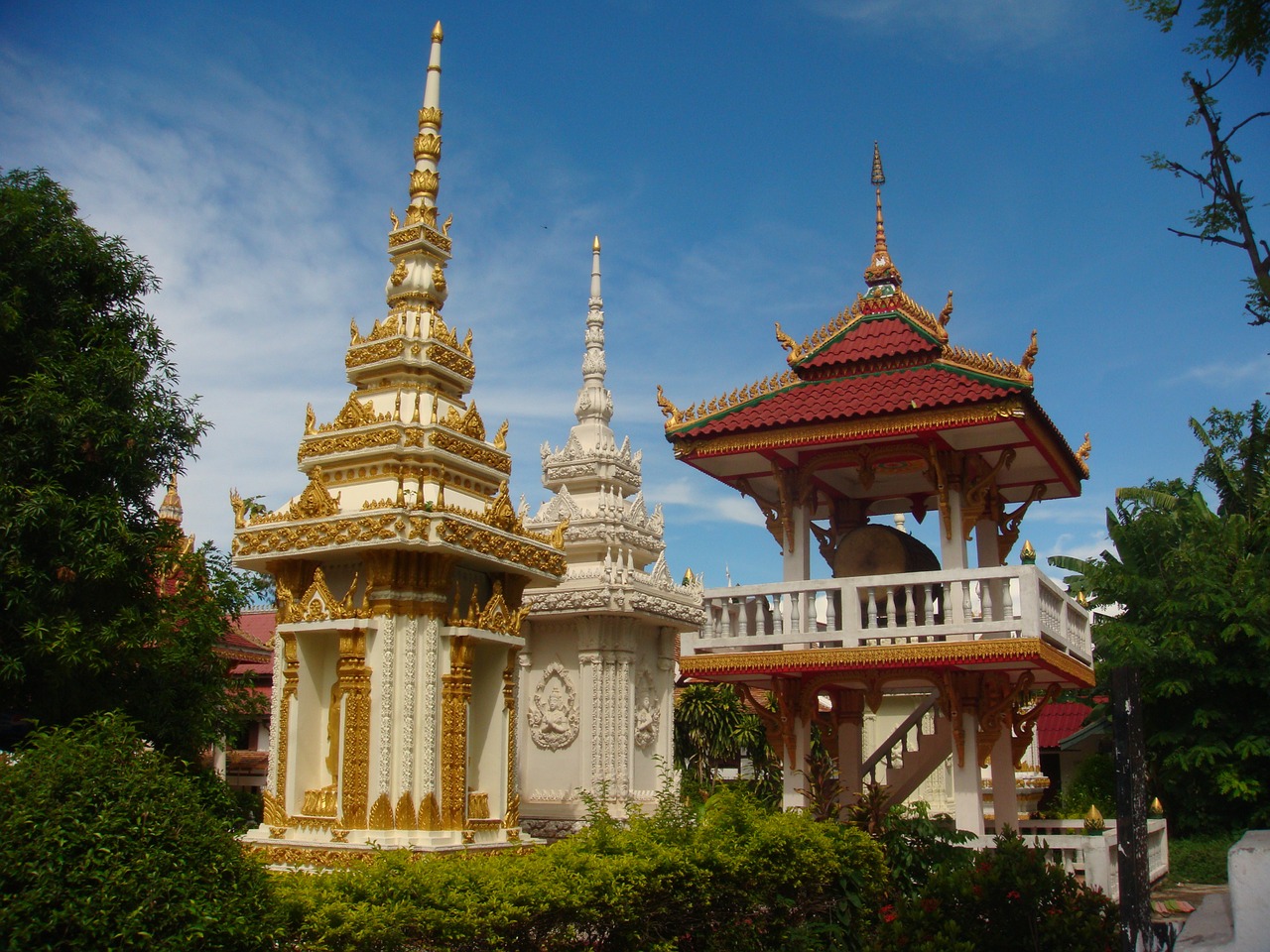 Pagoda, Asija, Laosas, Bu, Budizmas, Buda, Budistinis, Kultūra, Stupa, Wat