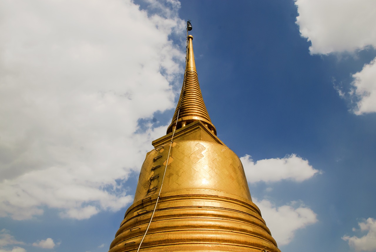 Pagoda, Auksas, Asija, Architektūra, Tailandas, Budizmas, Nemokamos Nuotraukos,  Nemokama Licenzija