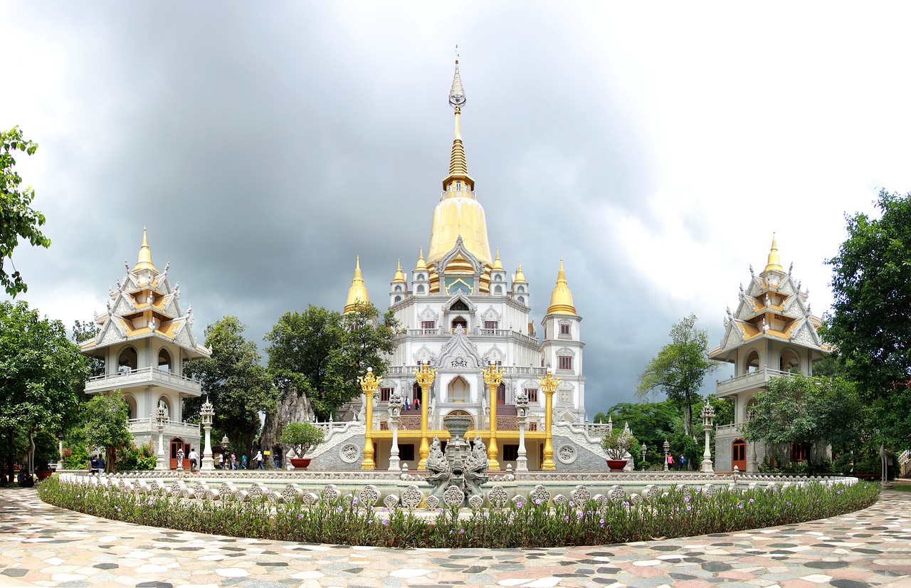 Pagoda,  Vietnamas,  Buulongas,  Buu Ilgai,  Architektūra,  Budistinis,  Kelionė,  Šventykla,  Asija,  Budizmas