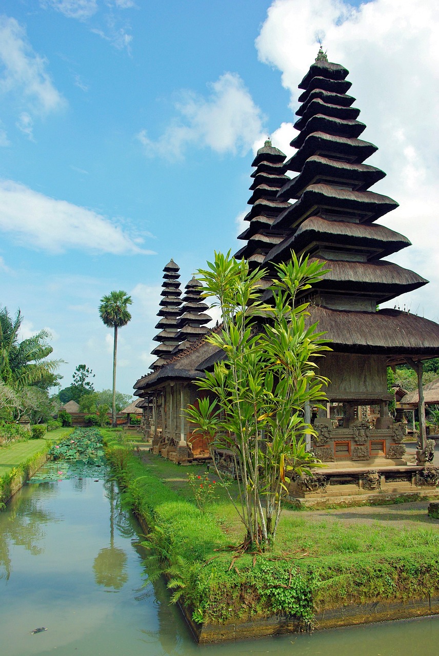 Pagoda, Indonezija, Bali, Šventykla, Mengwi, Sūpynės Parkas, Nemokamos Nuotraukos,  Nemokama Licenzija