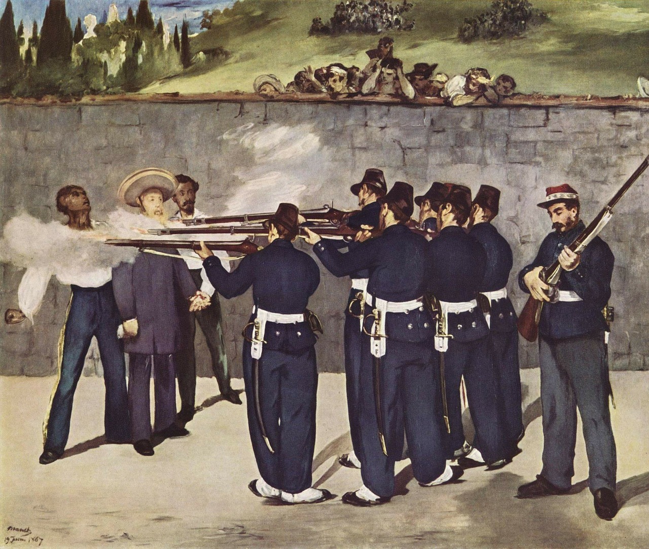 Dažymas, Vykdymas, Šaudymas, Imperatorius, Meksika, 1867, Édouard Manet, Nemokamos Nuotraukos,  Nemokama Licenzija
