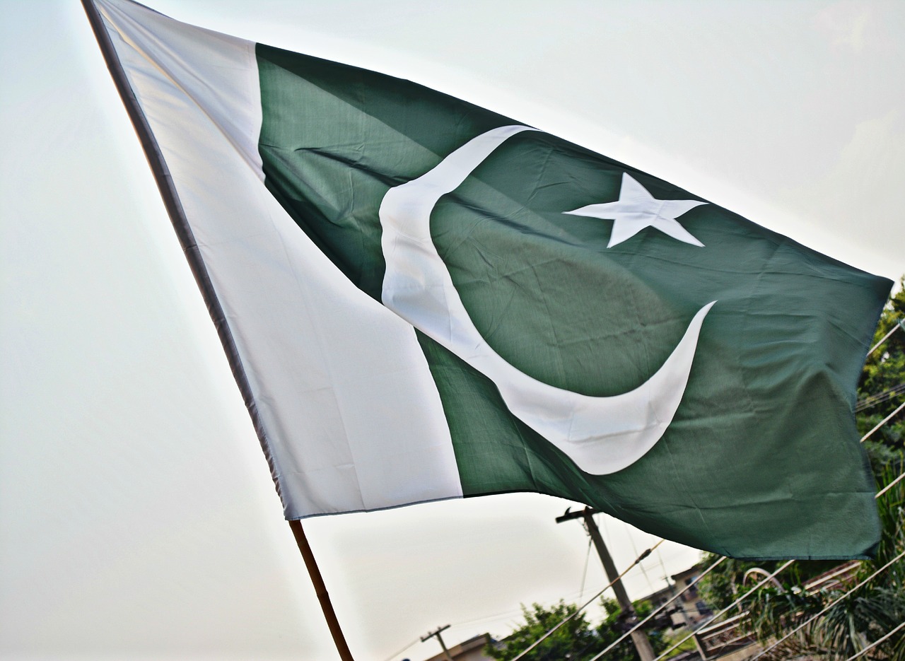 Pakistanas, Nacionalinis, Vėliava, Nemokamos Nuotraukos,  Nemokama Licenzija