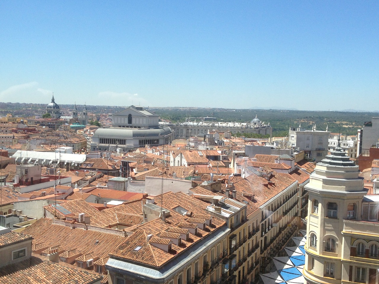 Rūmai, Karališkasis, Apie, Madride, Karališkasis Rūmai, Architektūra, Ispanija, Miestai, Miesto, Karališkasis Teatras