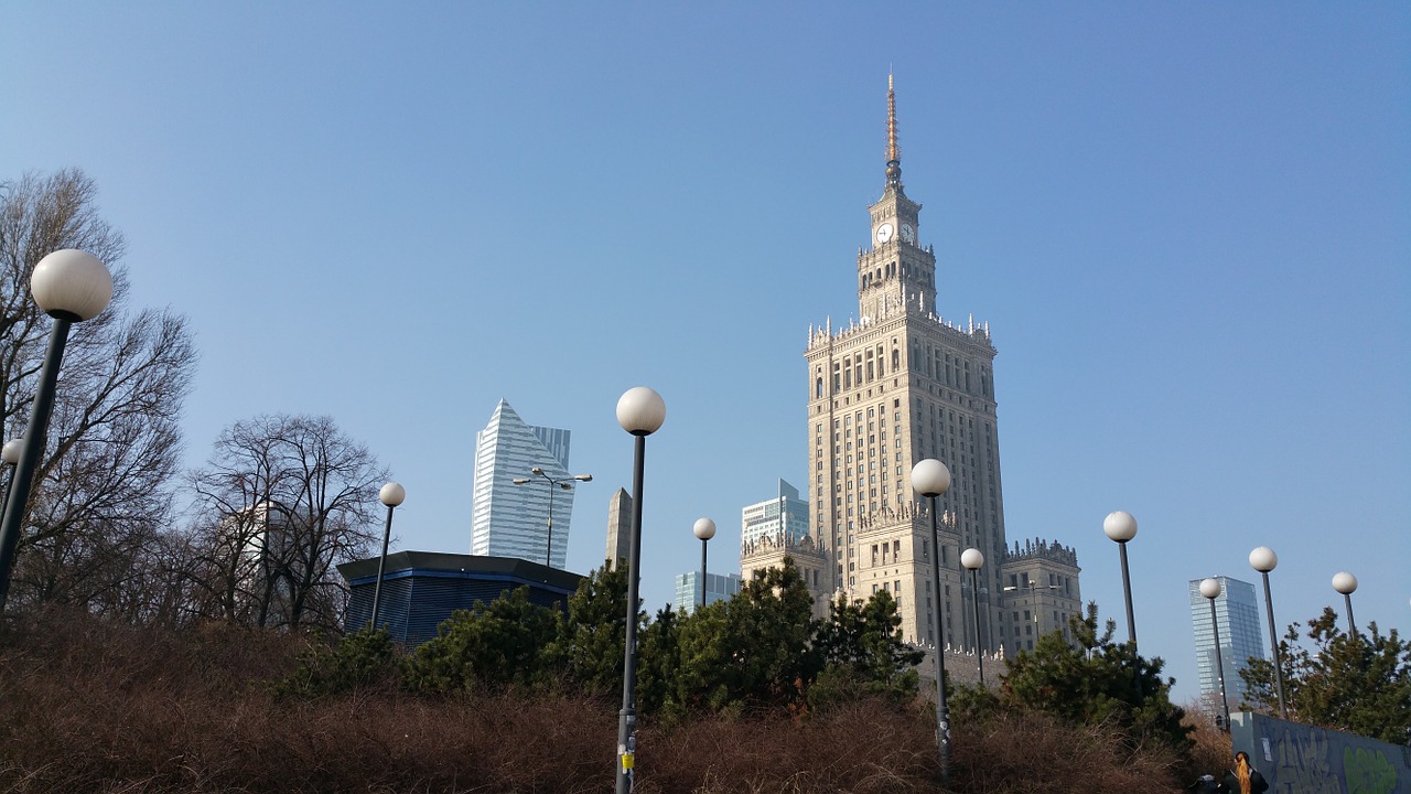 Kultūros Rūmai, Varšuva, Kultūros Ir Mokslo Rūmai, Architektūra, Lenkija, Pastatas, Mokslas, Turizmas, Miestas, Didelis Miestas