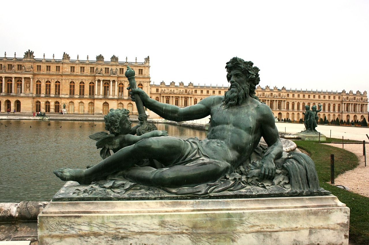Versalio Rūmai, Versailles, Rūmai, Skulptūra, France, Nemokamos Nuotraukos,  Nemokama Licenzija
