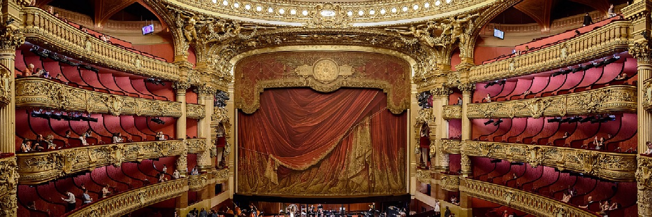 Palais Garnier, Operos Teatras, Paris, Architektūra, Panorama, Interjeras, Pastatas, Teatras, Kultūra, Orientyras