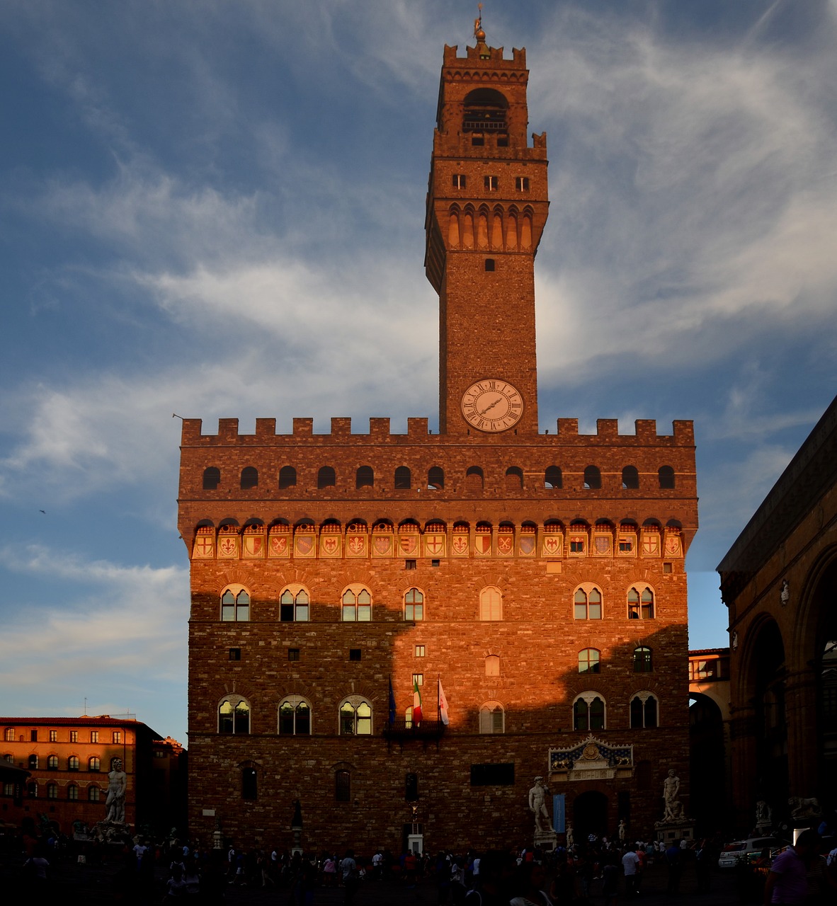 Palazzo Vecchio, Florencija, Firenze, Toskana, Italy, Renesansas, Viduramžių, Miestas, Miestas, Turizmas