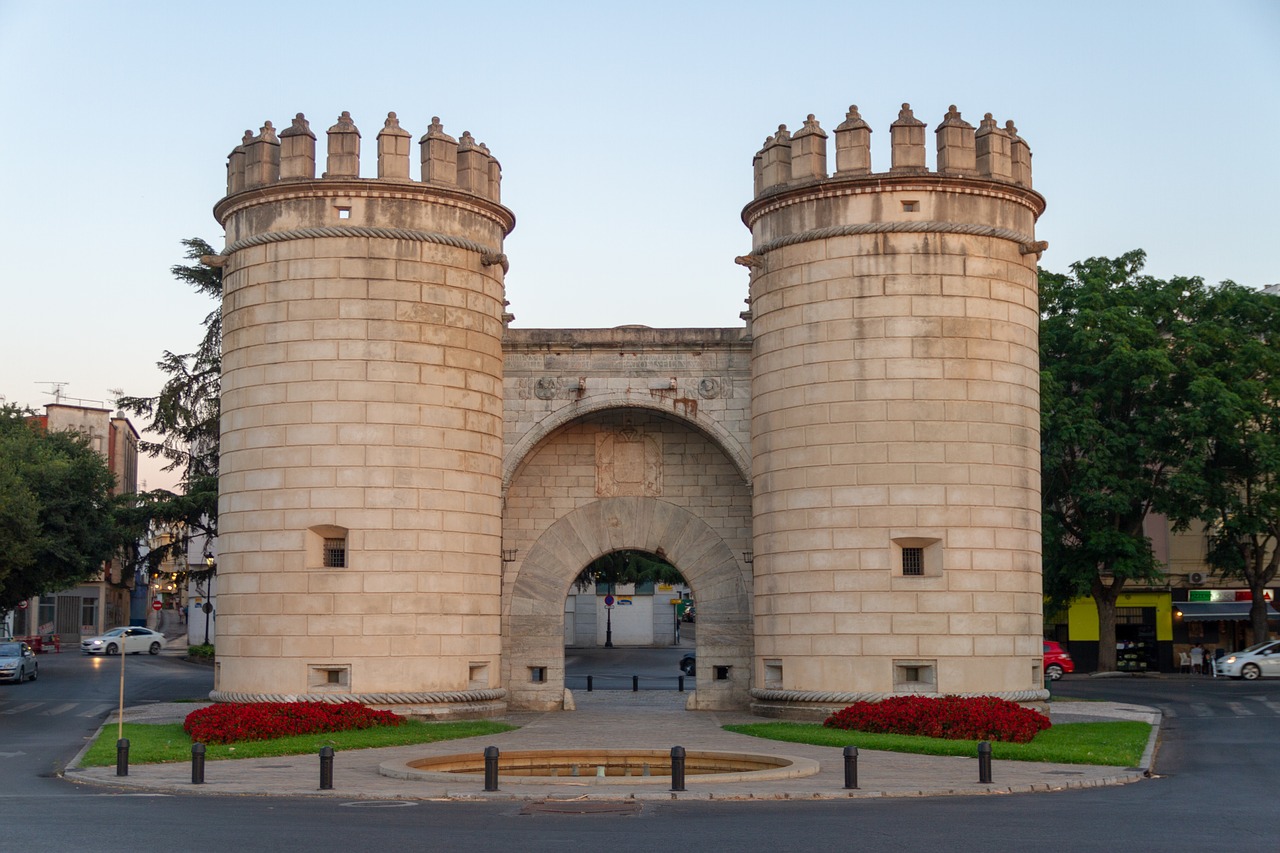 Palmių Durų,  Badajoz,  Ispanijos Miestas Sienos Su Portugalija, Nemokamos Nuotraukos,  Nemokama Licenzija