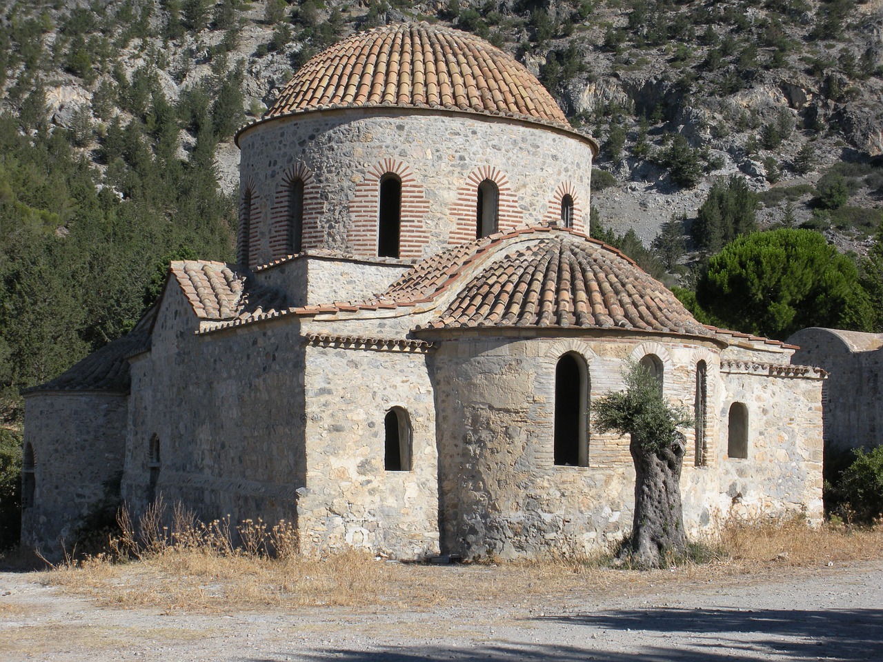 Panagia Apsinthiotissa, Kipras, Bažnyčia, Vienuolynas, Byzantine, Pastatas, Religinis, Senovės, Istorinis, Nemokamos Nuotraukos