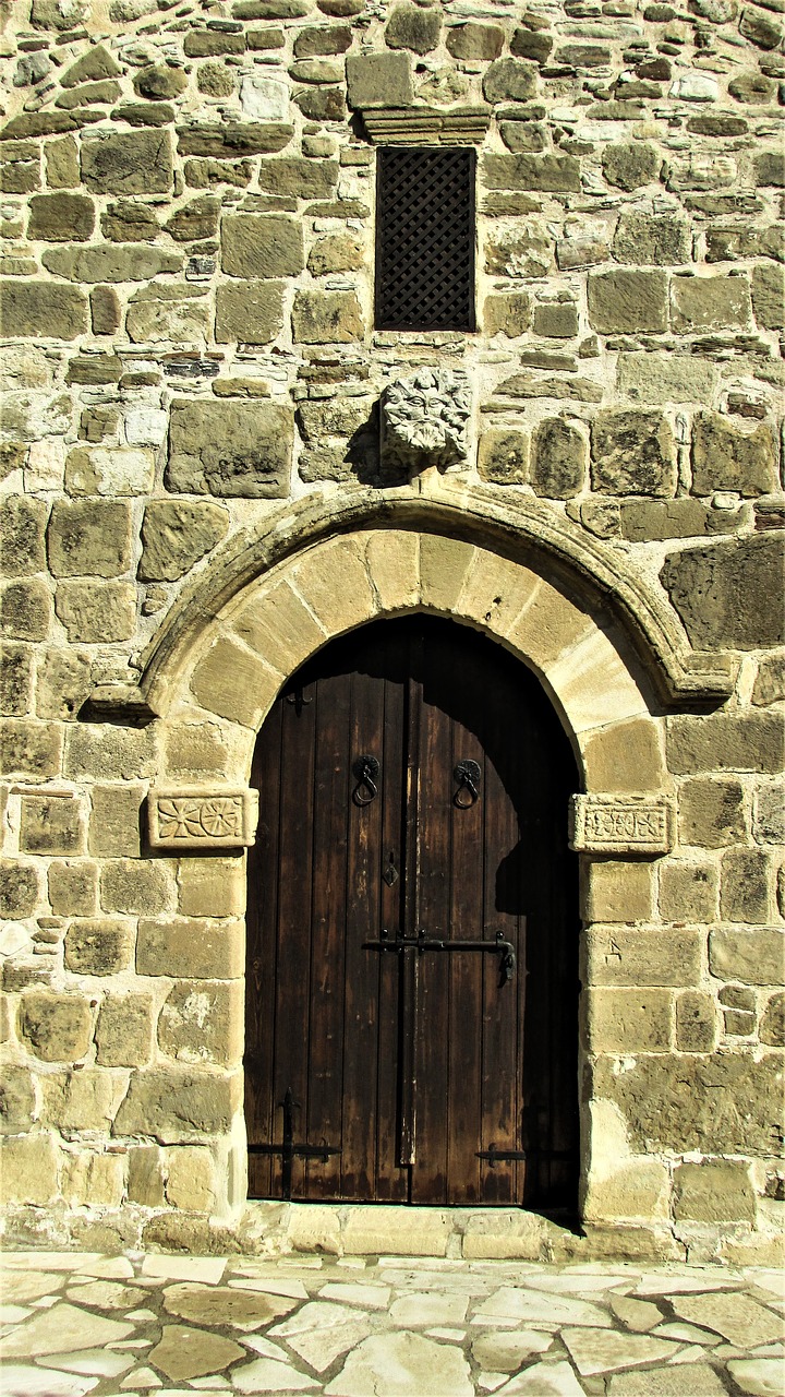 Panagia Tou Kampou, Bažnyčia, Ortodoksas, Durys, Įėjimas, Krikščionybė, Religija, Architektūra, Orientyras, Istorija