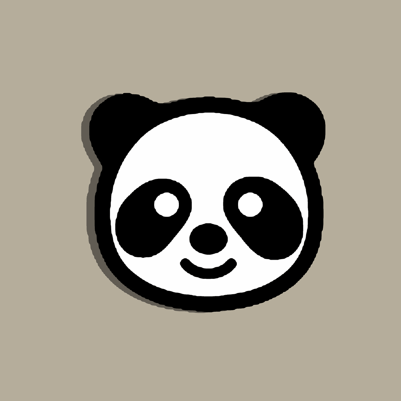 Panda, Iliustracijos, Veidas, Gyvūnas, Lipdukas, Vektorius, Nemokamos Nuotraukos,  Nemokama Licenzija