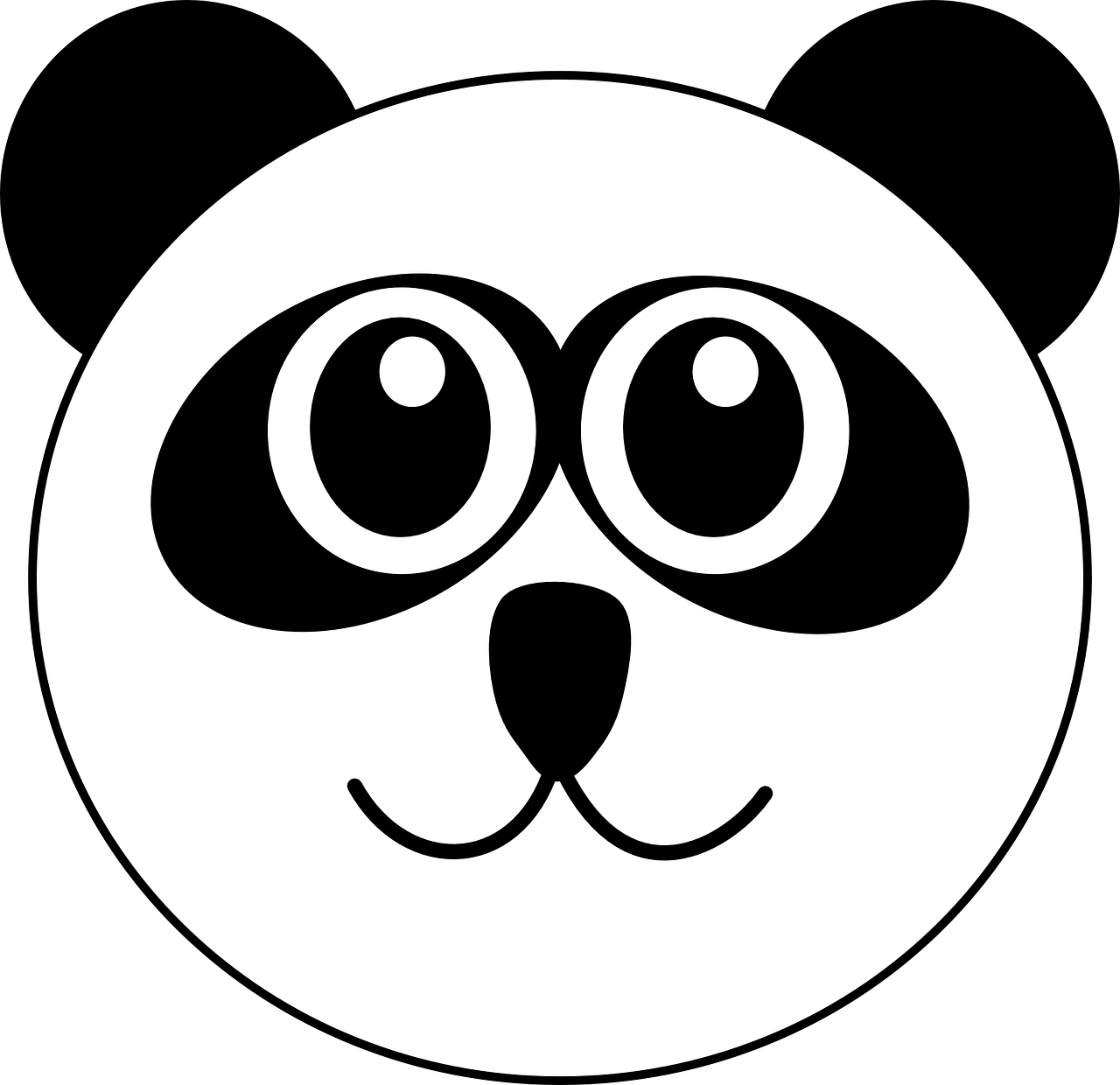 Panda, Galva, Mielas, Animacinis Filmas, Turėti, Gyvūnas, Laukinė Gamta, Charakteris, Veidas, Kinija