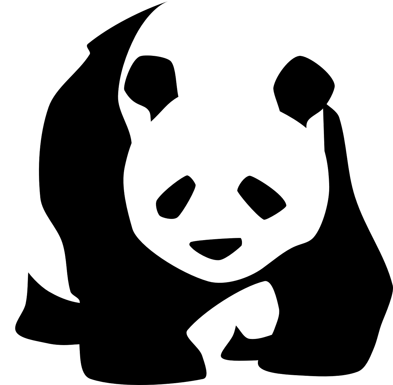 Panda, Milžinas, Turėti, Kinija, Gyvūnas, Nykstantis, Balta, Juoda, Bambukas, Mielas