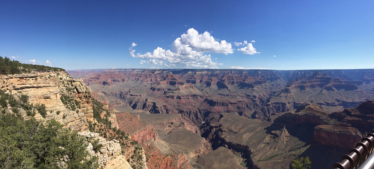 Panorama, Didysis Kanjonas, Slėnis, Didžiojo Kanjono Nacionalinis Parkas, Vaizdas, Usa, Arizona, Nemokamos Nuotraukos,  Nemokama Licenzija