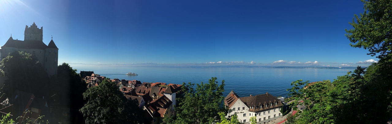 Panorama, Ežeras, Ežero Konstanta, Meersburgas, Nemokamos Nuotraukos,  Nemokama Licenzija