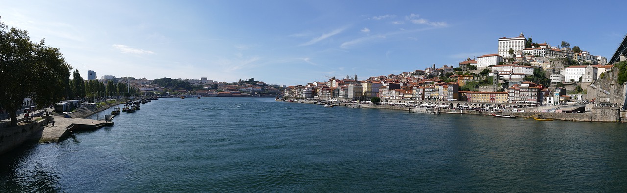 Panorama, Porto, Portugal, Douro, Nemokamos Nuotraukos,  Nemokama Licenzija