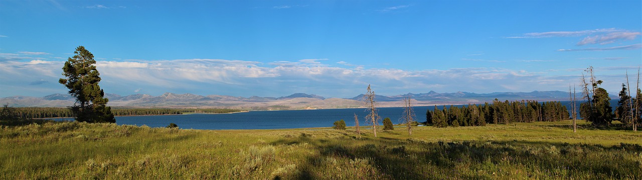 Panorama,  Gamta,  Kraštovaizdis,  Dangus,  Panoraminis Vaizdas,  Yellowstone Usa,  Be Honoraro Mokesčio, Nemokamos Nuotraukos,  Nemokama Licenzija