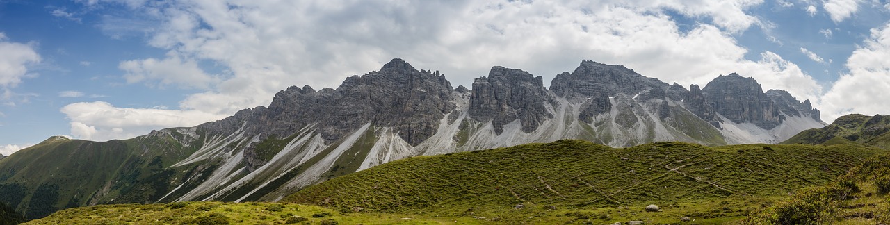 Panorama,  Kalkkögel,  Tyrol,  Nuosėdos,  Stubai Alpės,  Grinzens,  Alpine,  Kalnai,  Kalnų,  Žygiai