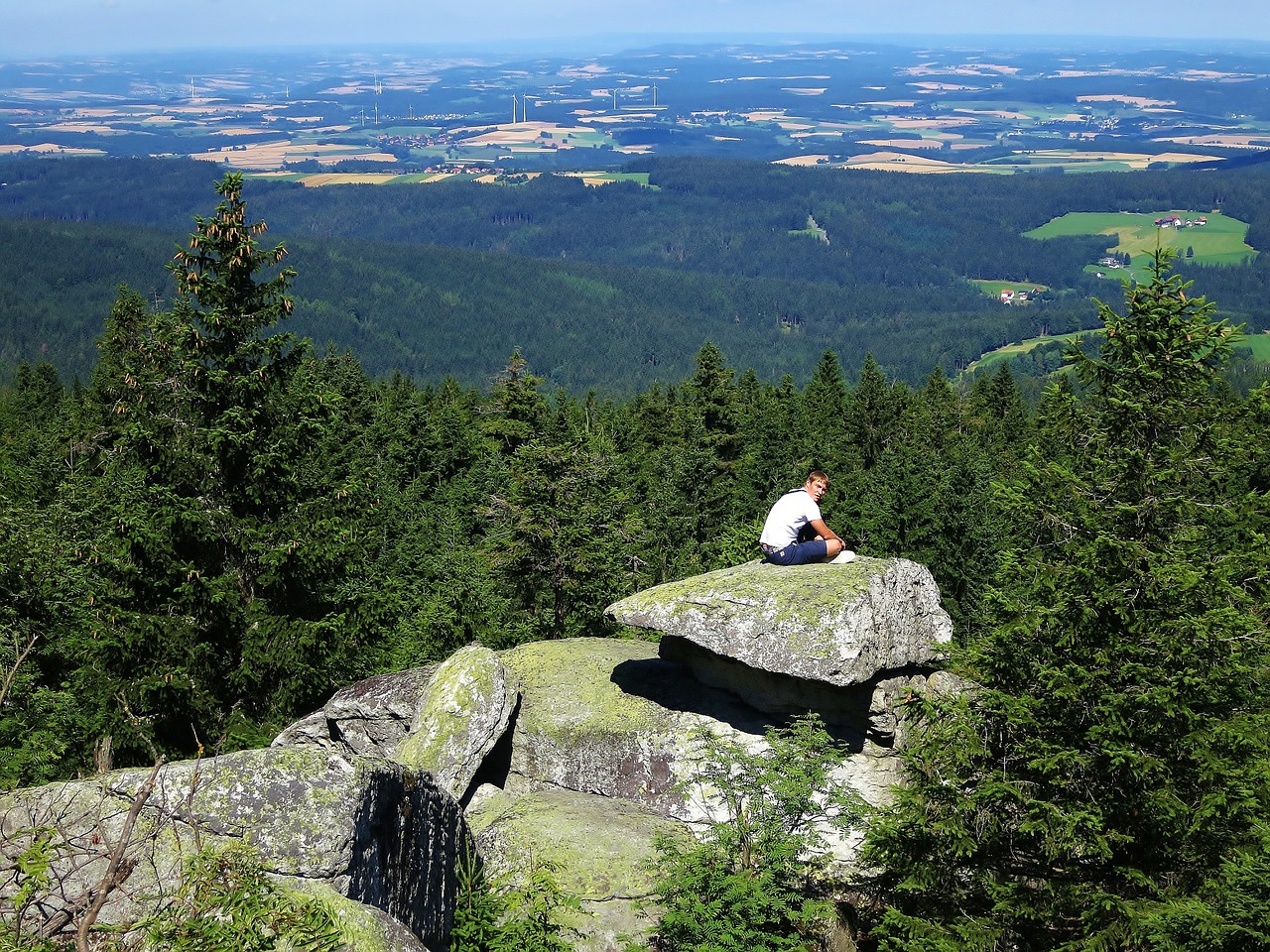 Panorama, Fichtelgebirge, Perspektyva, Rokas, Kraštovaizdis, Regėjimas, Nemokamos Nuotraukos,  Nemokama Licenzija