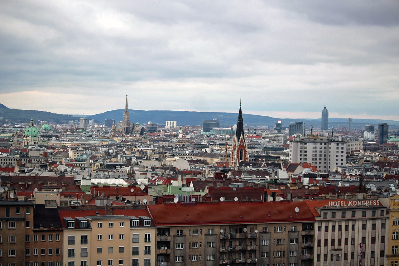 Panorama, Perspektyva, Geras Vaizdas, Vaizdas, Centrinė Stotis, Vienna, Nemokamos Nuotraukos,  Nemokama Licenzija