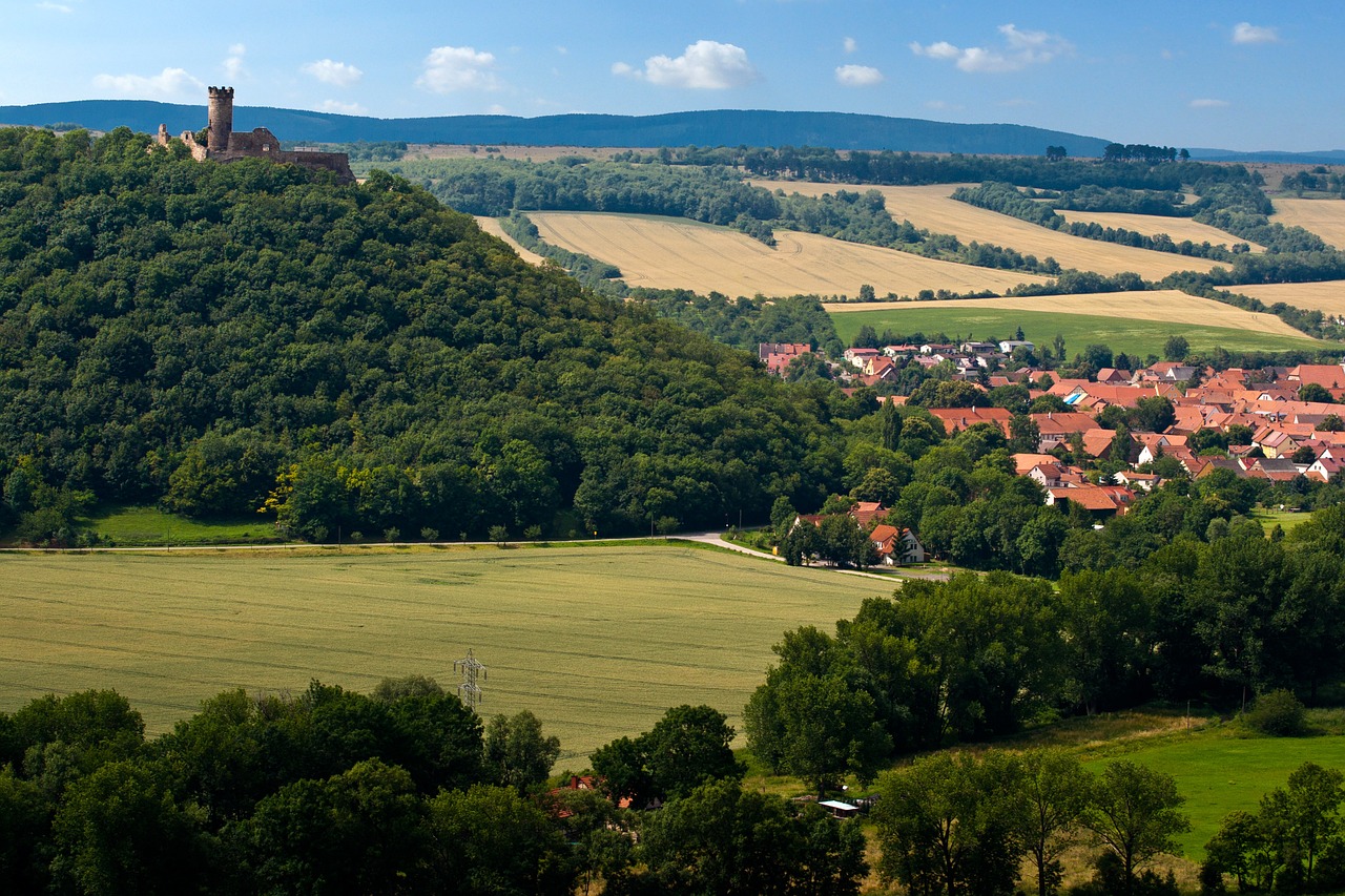 Panorama, Kraštovaizdis, Tolimas Vaizdas, Vaizdas, Turingijos Federalinė Žemė, Tiuringijos Miškas, Nemokamos Nuotraukos,  Nemokama Licenzija