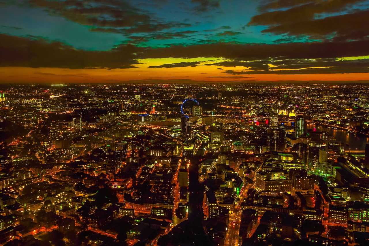 Panorama, Miesto Vaizdai, Londonas, Nemokamos Nuotraukos,  Nemokama Licenzija