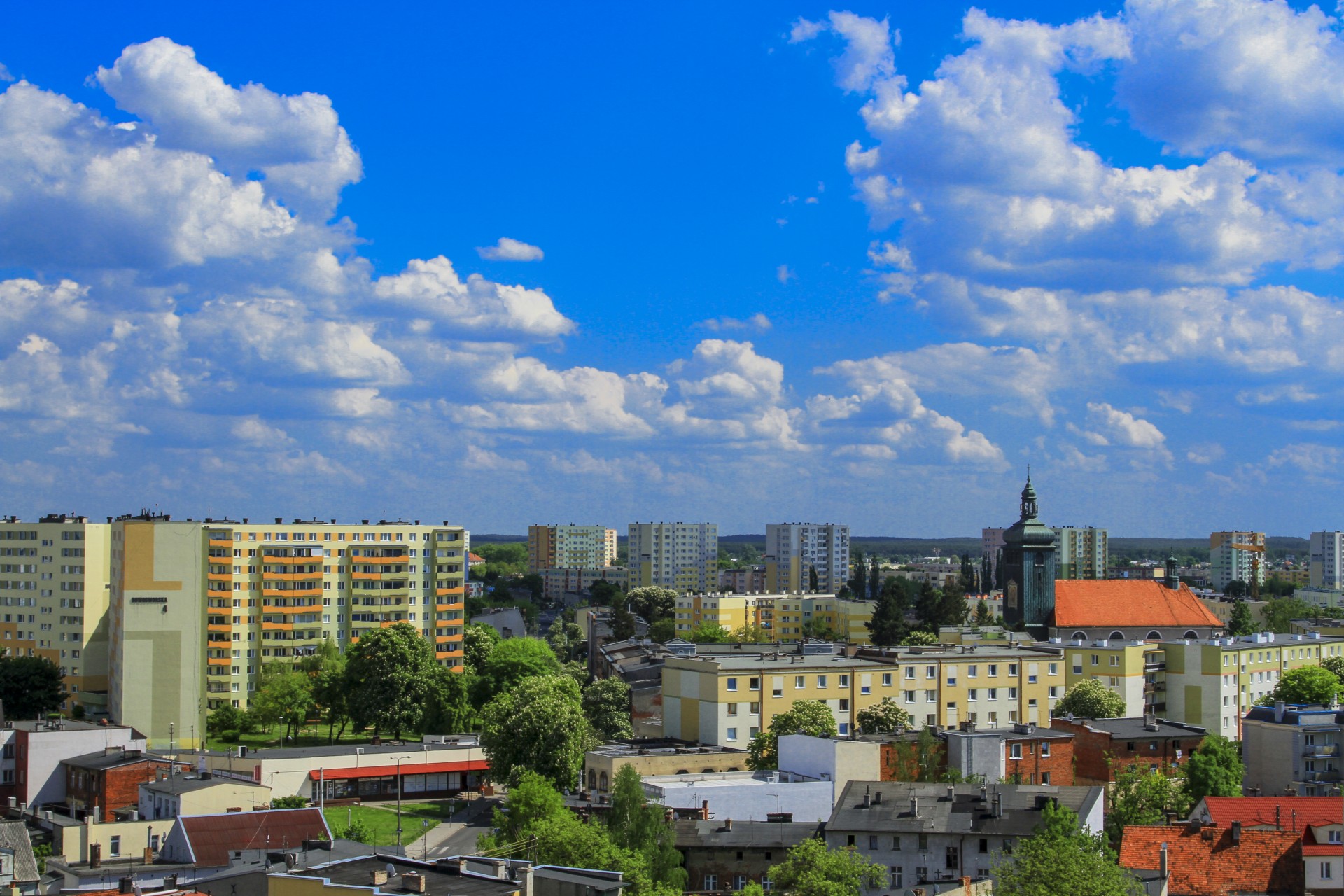 Bydgoszcz,  Panorama Of Bydgoszcz, Nemokamos Nuotraukos,  Nemokama Licenzija