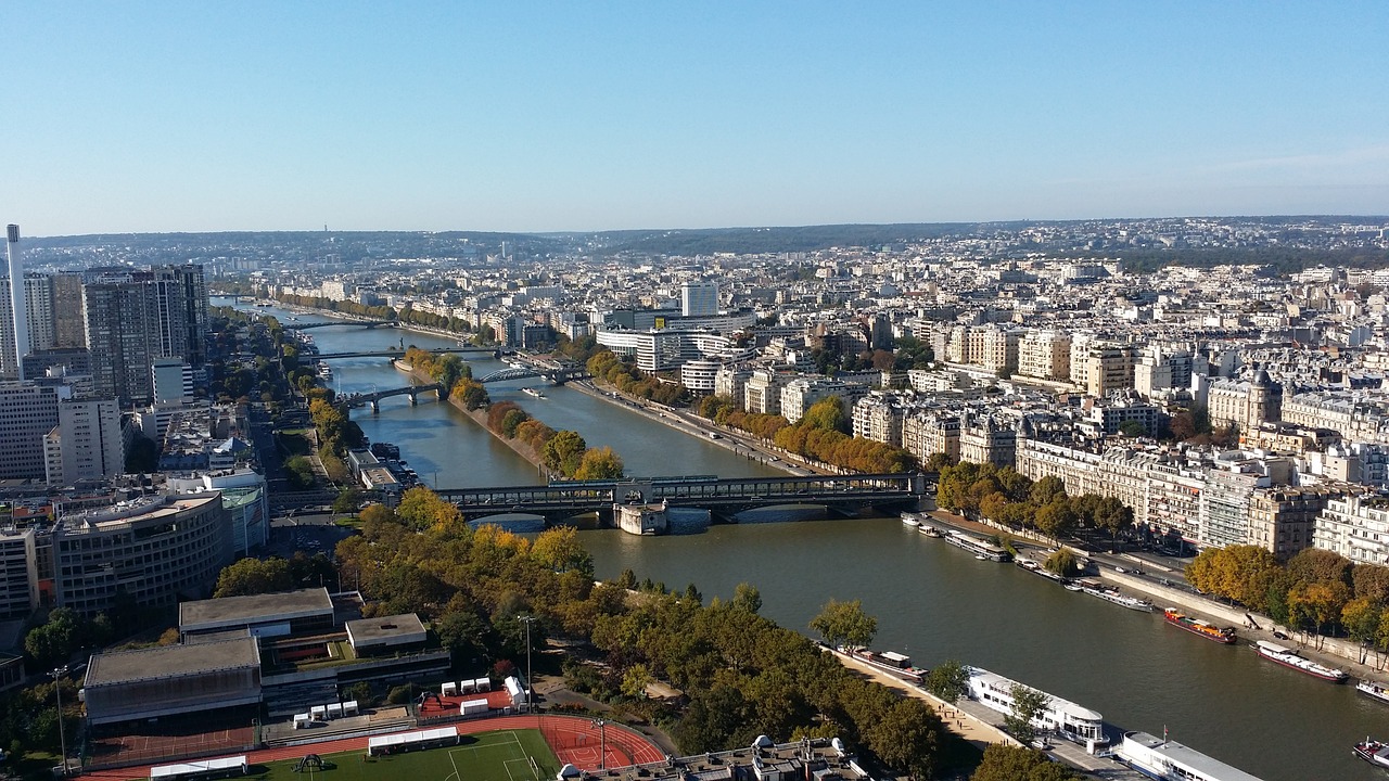 Paris, France, Panoraminis, Miestas, Nemokamos Nuotraukos,  Nemokama Licenzija