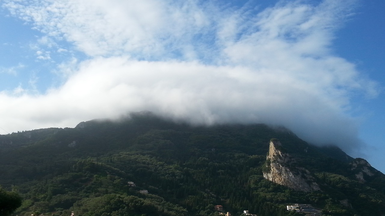 Panoraminis,  Kalnas,  Gamta,  Dangus,  Kraštovaizdis,  Kalnų Viršūnė,  Corfu,  Be Honoraro Mokesčio, Nemokamos Nuotraukos,  Nemokama Licenzija