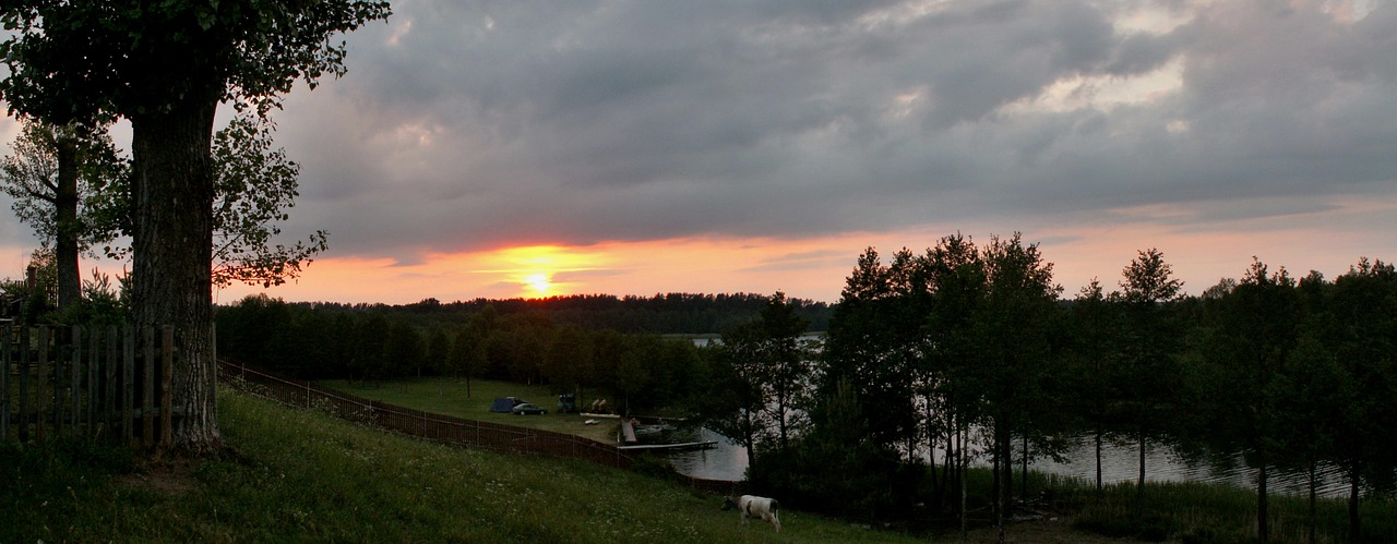 Panoraminis,  Gamta,  Saulėlydis,  Aušros Šeima,  Medis,  Saulė,  Teismo Posėdyje,  Panorama,  Be Honoraro Mokesčio, Nemokamos Nuotraukos