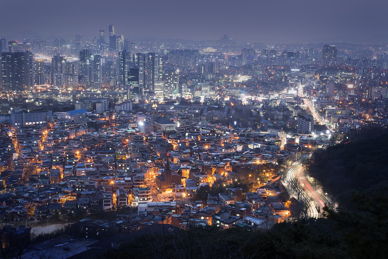 Panoraminis,  Miestas,  Miesto Panorama,  Kelionė,  Miestas,  Seulas,  Korėja,  Seulas Bokštas,  Be Honoraro Mokesčio, Nemokamos Nuotraukos