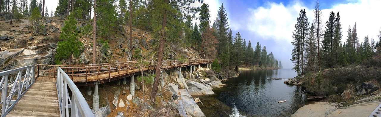 Panoraminis,  Ežeras,  Vandens,  Pobūdį,  Kraštovaizdis,  Dangus,  Debesys,  Medžiai,  Mėlyna,  Žemė