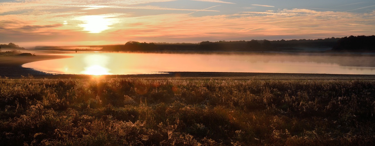 Panoraminis,  Vandens Telkinys,  Dawn,  Dangus,  Šviesa, Nemokamos Nuotraukos,  Nemokama Licenzija