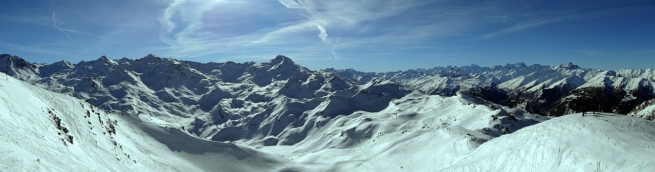 Panoraminis, Kalnas, Alpės, Panorama, Sniegas, Žiema, Nemokamos Nuotraukos,  Nemokama Licenzija