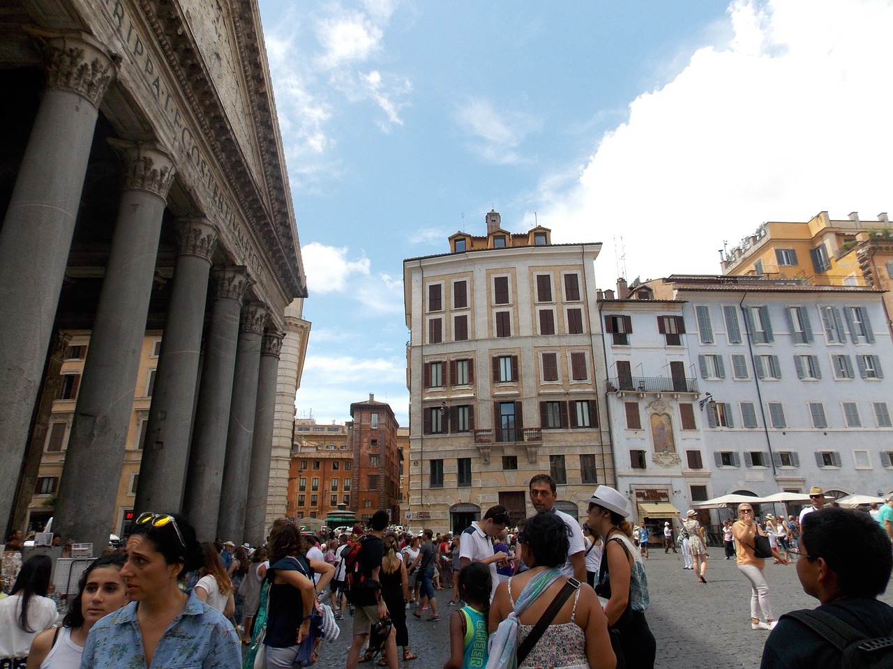 Panteonas, Italy, Roma, Architektūra, Romėnų, Paminklas, Plaza, Nemokamos Nuotraukos,  Nemokama Licenzija