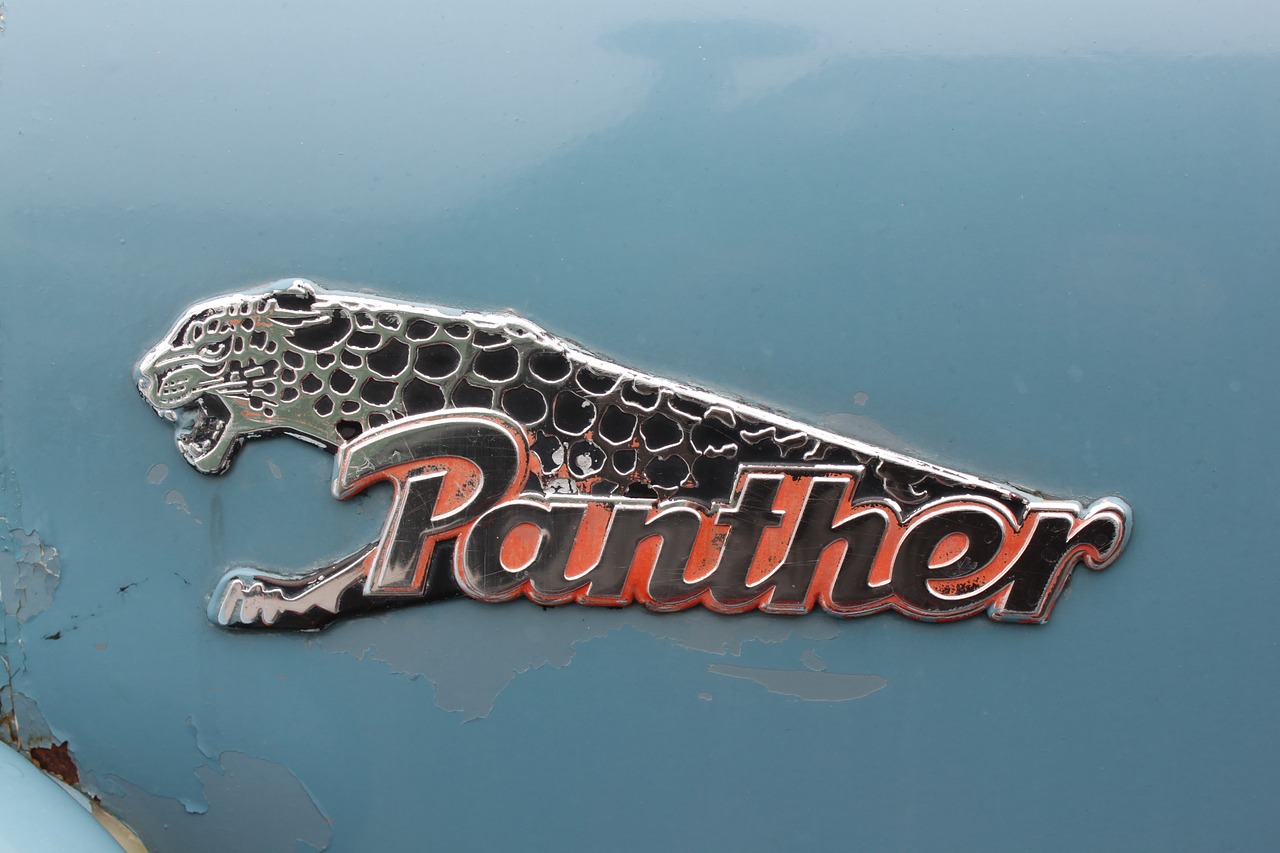 Panther, Logotipas, Oldtimer, Nemokamos Nuotraukos,  Nemokama Licenzija