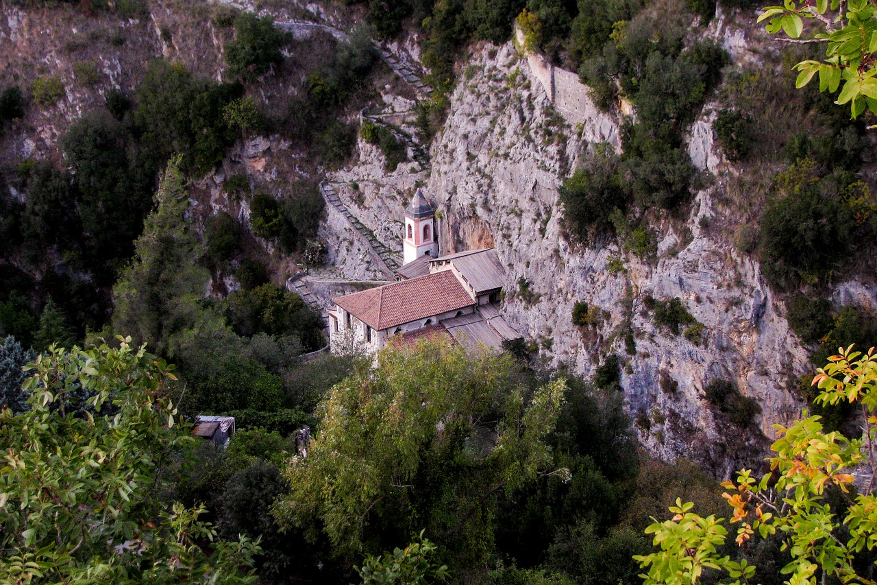 Papasidero, Hermitage, Bažnyčia, Kalnas, Religija, Šventykla, Krikščionybė, Kalabrija, Italy, Pollino