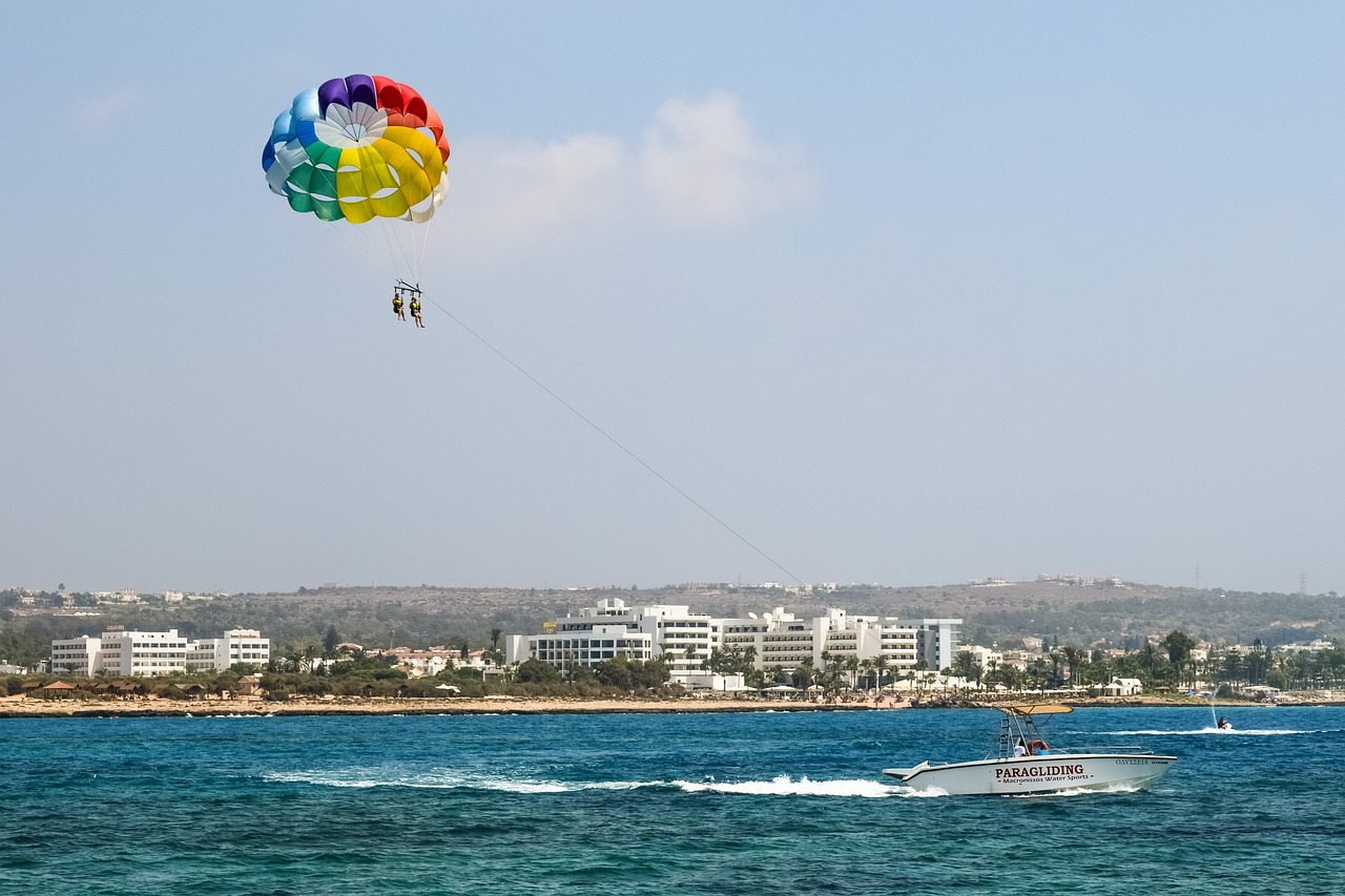 Parašiutas, Paragliding, Spalvinga, Balionas, Dangus, Sportas, Veikla, Atostogos, Poilsis, Vasara