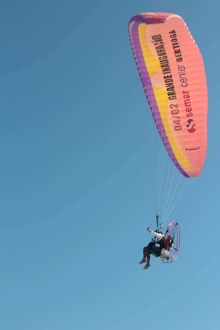 Parašiutas, Motorizuotas Parašiutas, Vaikščioti Ore, Nemokamos Nuotraukos,  Nemokama Licenzija