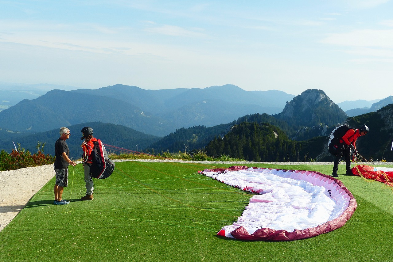 Paragleris, Pradėti Rengti, Paragliding, Skristi, Laisvė, Tegelberg, Allgäu, Schwangau, Füssen, Nemokamos Nuotraukos