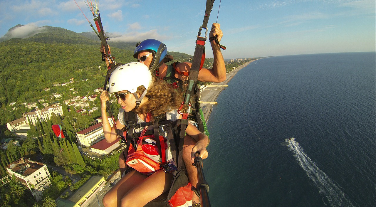 Paragleris, Papludimys, Valtis, Draudimas, Jūra, Gopro, Nemokamos Nuotraukos,  Nemokama Licenzija