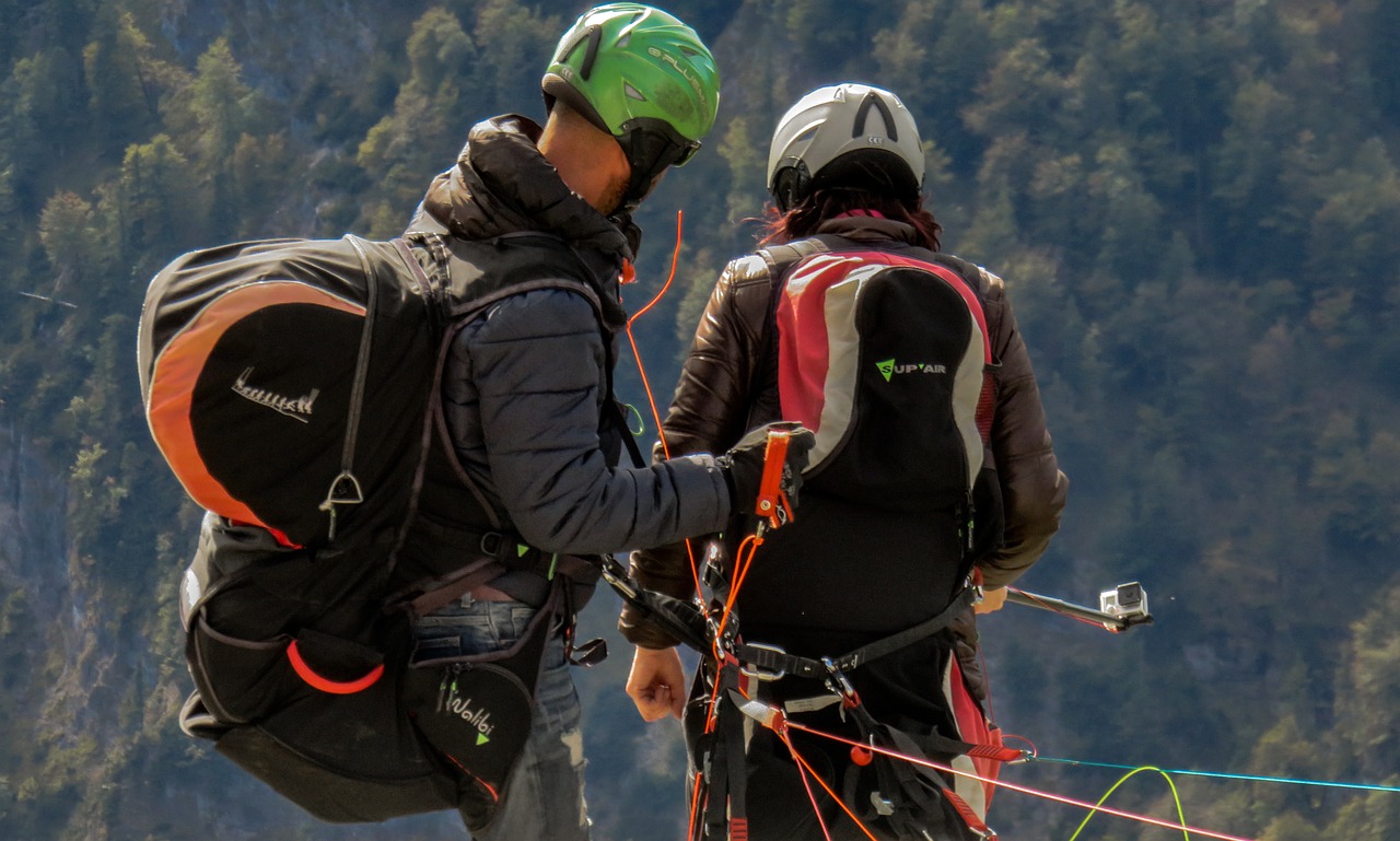 Paragliding, Ilgesys, Skristi, Partneris, Sanglauda, Sportas, Laisvė, Kalnai, Šventė, Pagalba