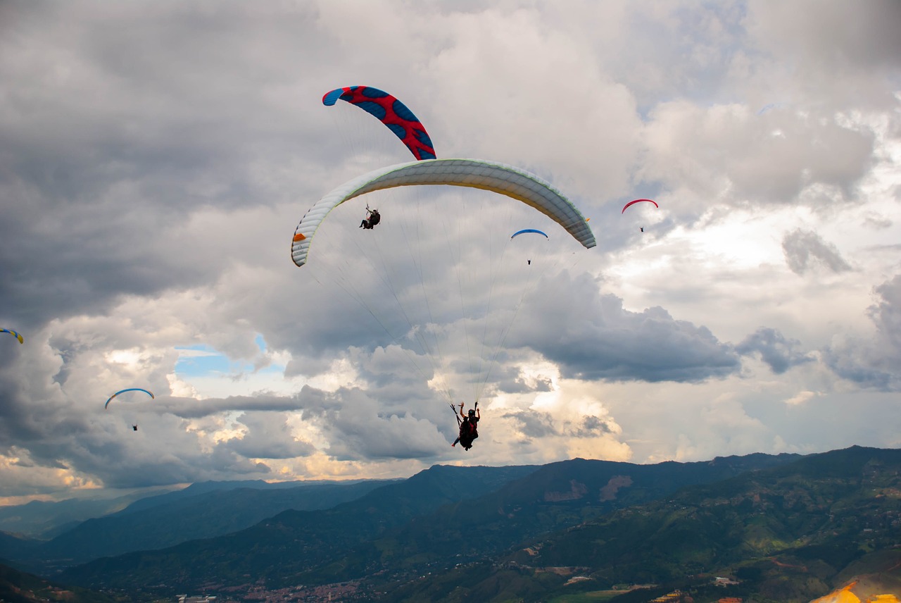 Paragliding, Nuotykis, Kelionė, Xtreme, Andes, Keliauti, Andes Kalnas, Kalnas, Nemokamos Nuotraukos,  Nemokama Licenzija