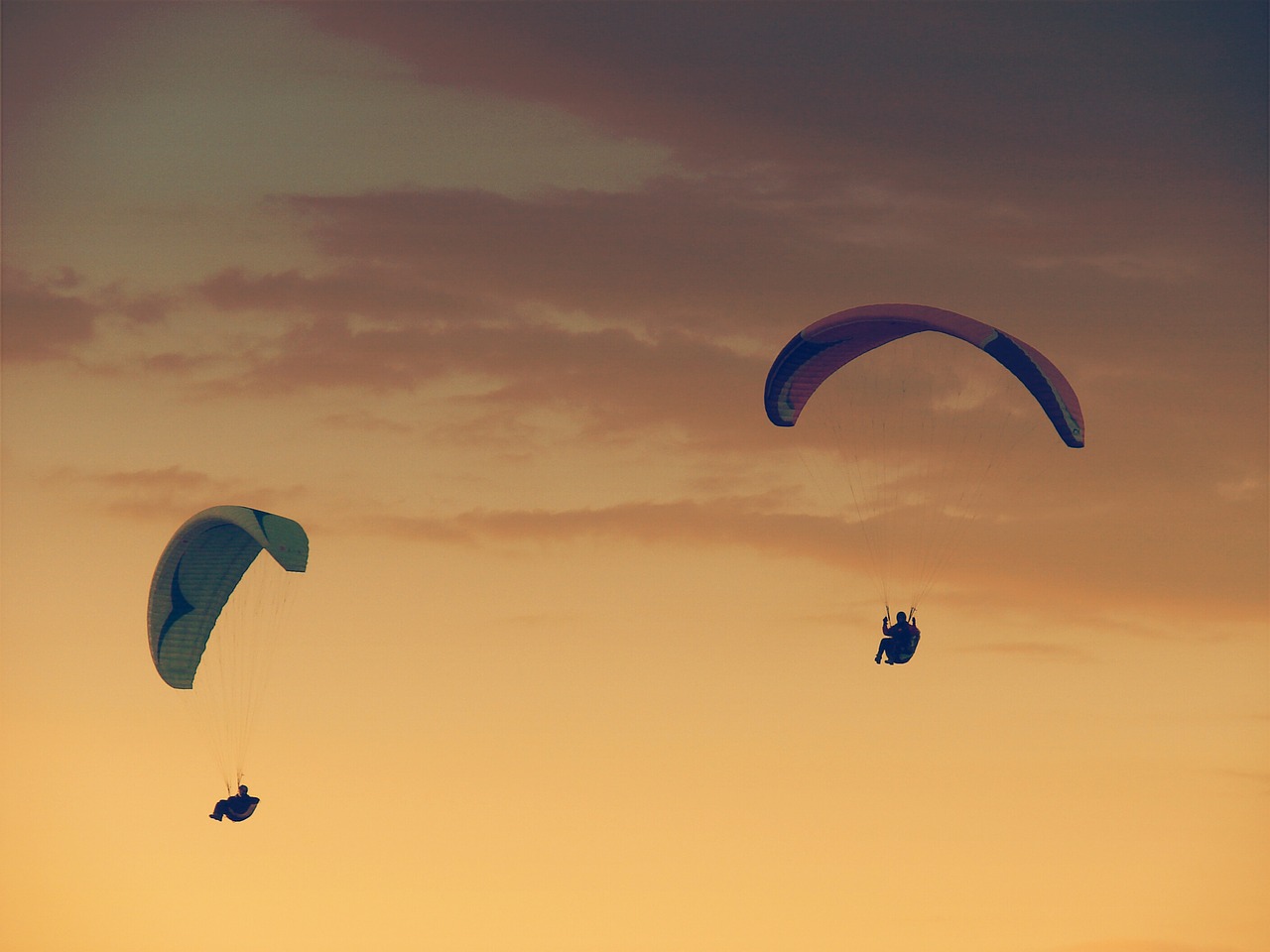 Paragliding, Vėjas, Oras, Horizontas, Parašiutas, Dangus, Nemokamos Nuotraukos,  Nemokama Licenzija