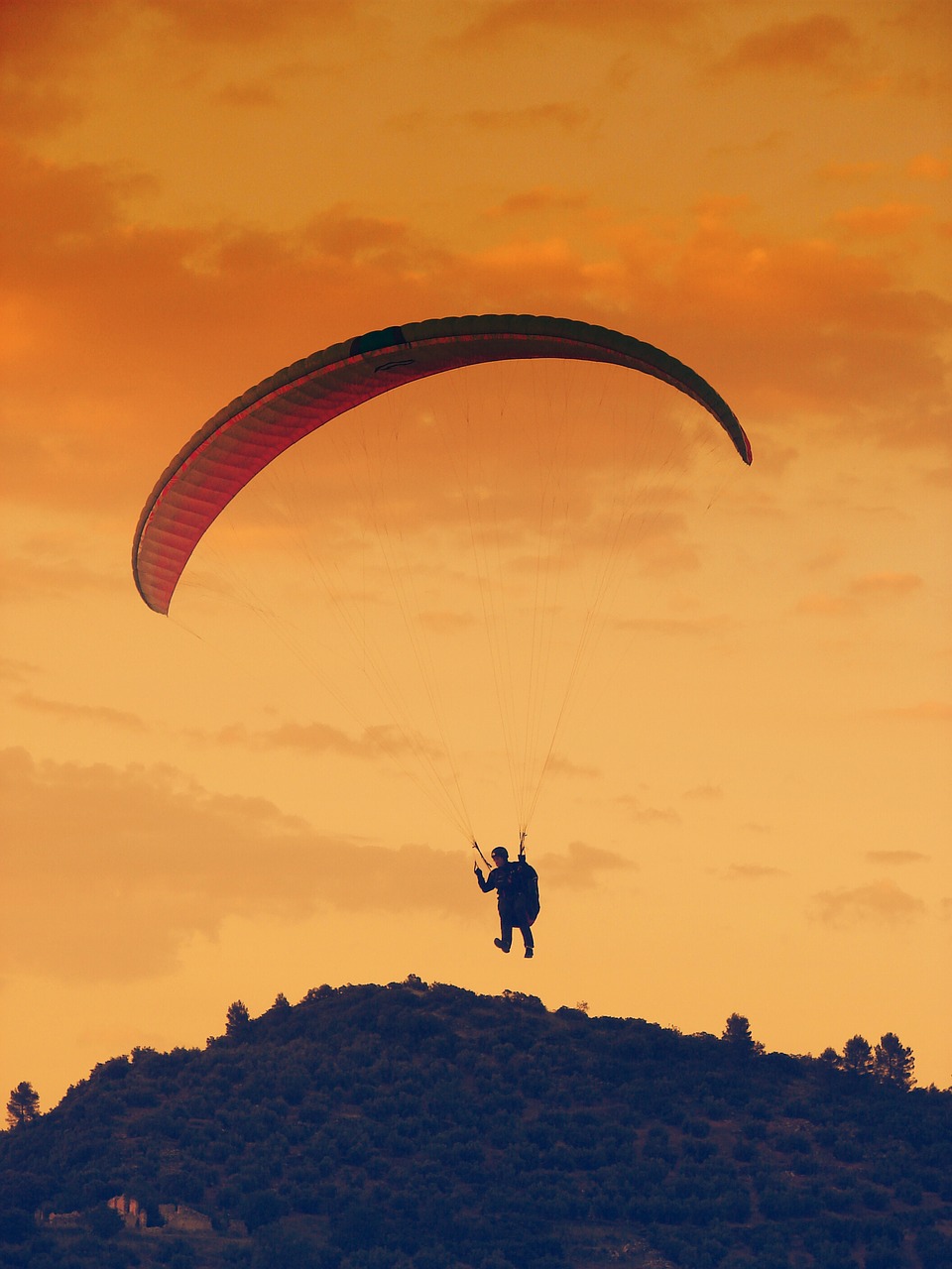 Paragliding, Vėjas, Oras, Horizontas, Parašiutas, Dangus, Nemokamos Nuotraukos,  Nemokama Licenzija