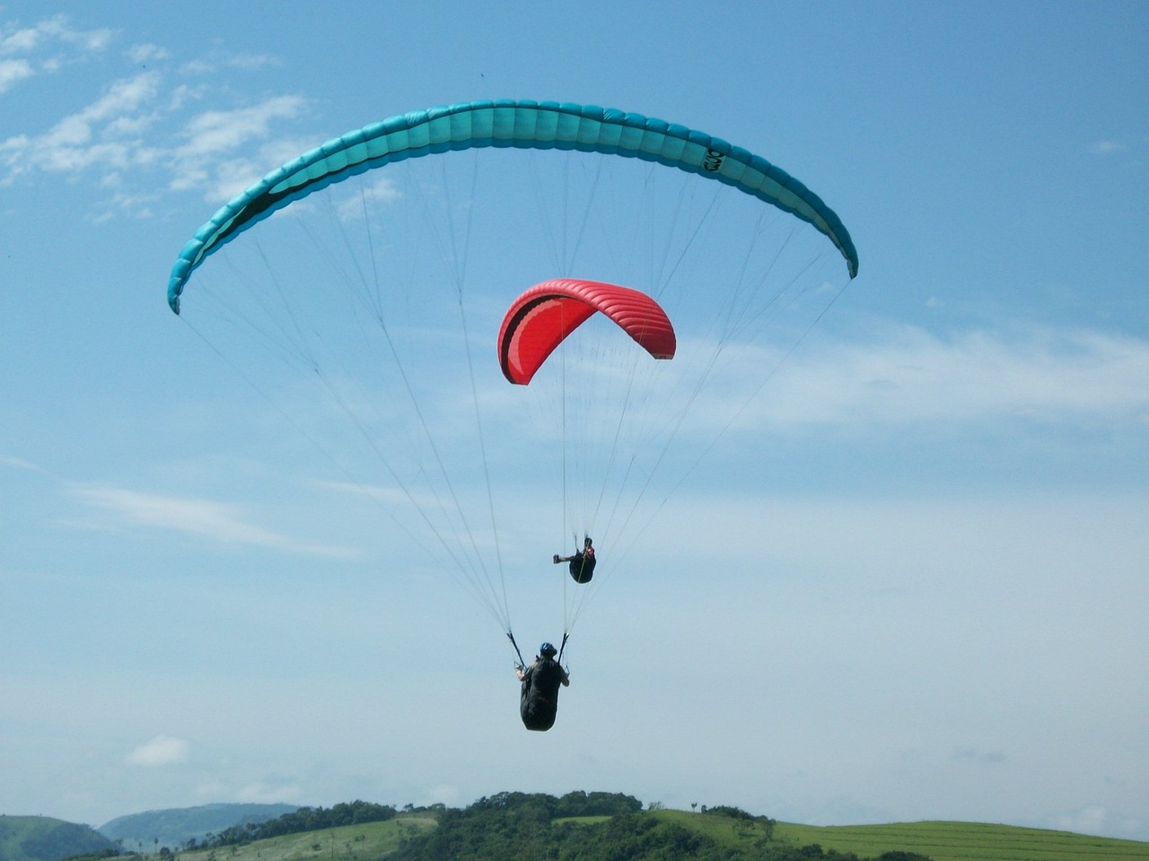 Paragliding, Skrydis, Laisvė, Nemokamos Nuotraukos,  Nemokama Licenzija