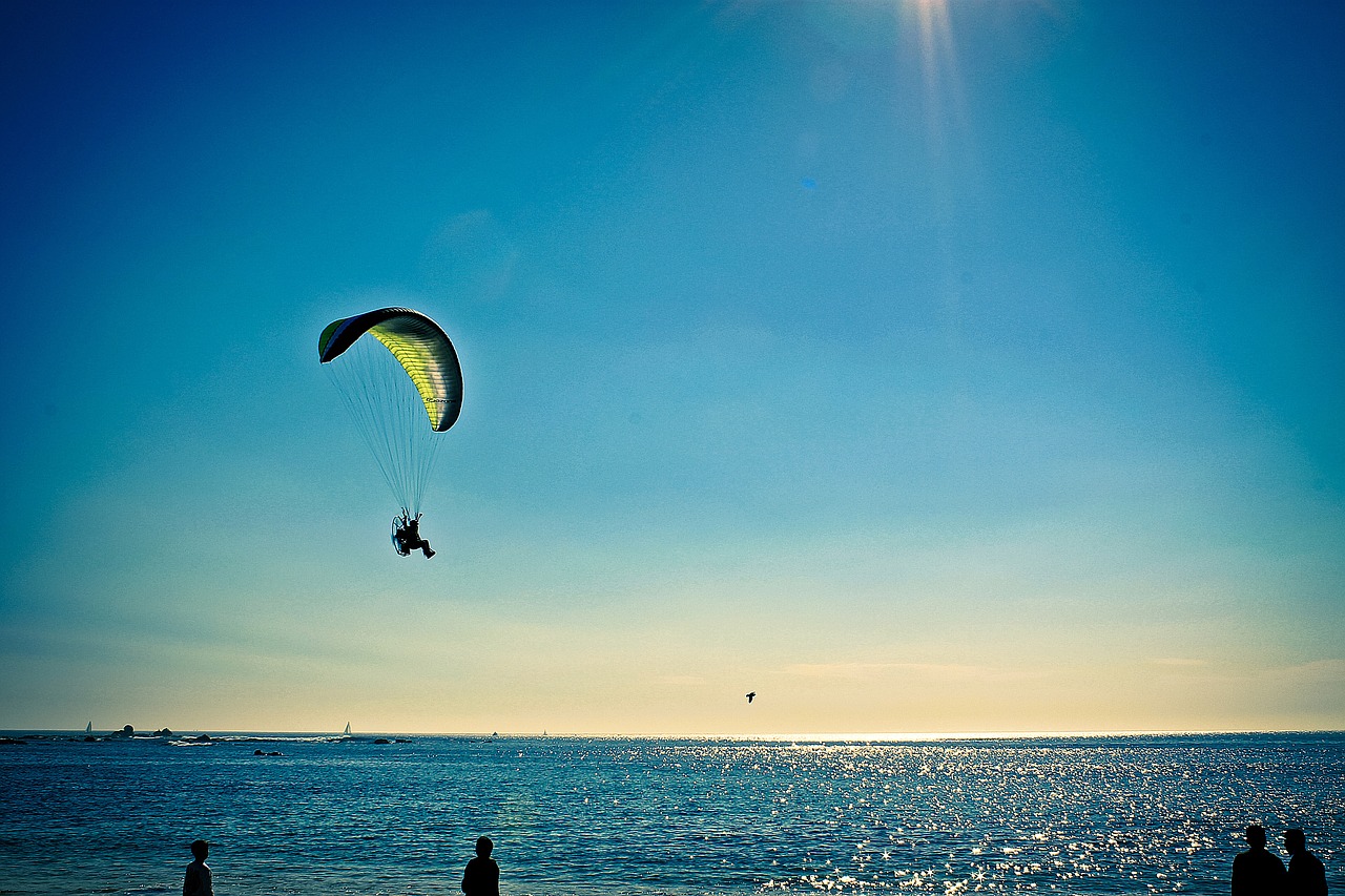 Paragliding, Skristi, Parašiutas, Nemokamos Nuotraukos,  Nemokama Licenzija