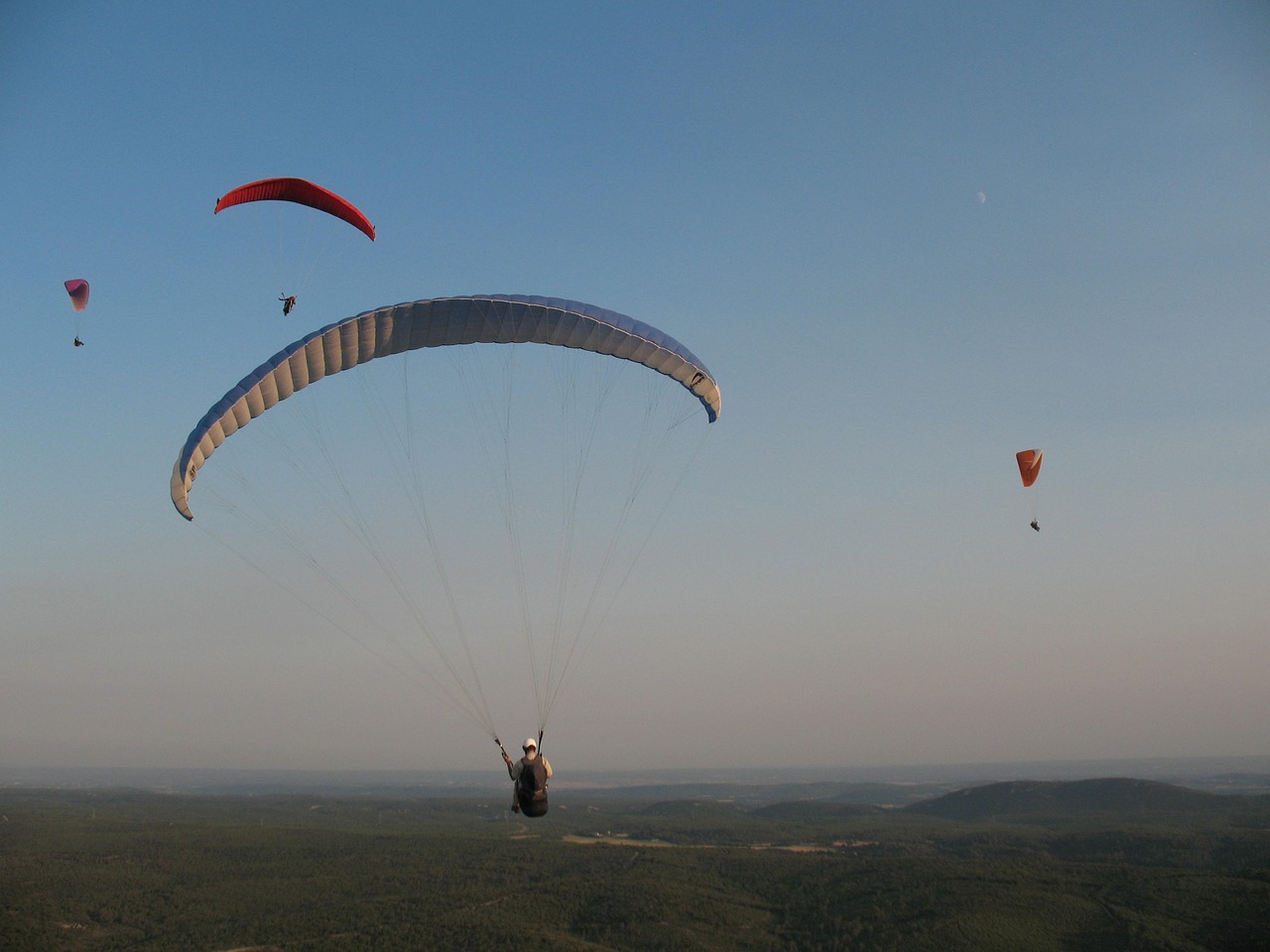 Paraglidingo Mokykla, Orlaivis, Nemokamas Skrydis, Nemokamos Nuotraukos,  Nemokama Licenzija
